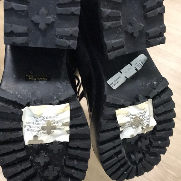 NWT🎈Jeffrey Campbell Sherpa combat boots LF - Picture 4 of 4